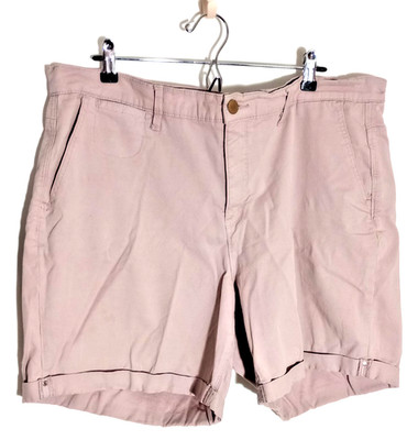 Lilac Light Purple Chino Shorts - 20w - Curve Appeal