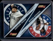 2015 Bowman's Best Dillon Tate Felix Hernandez Mirror Image #MI-17