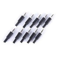 10pcs/lot 3.5mm audio male plug jack adapter stereo connector headph.SD