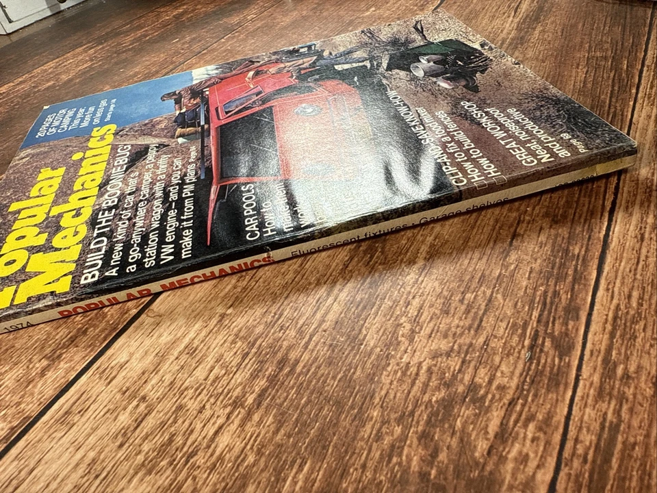 Vintage Popular Mechanics Magazine March 1974 ~ Garage Shelves ~ Fluorescent - Image 4 of 4