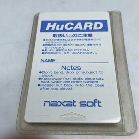 PSYCHO CHASER PC Engine Hu CARD Japan Import Free shipping FedEx DHL Tested