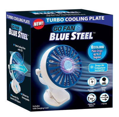 #ad Go Fan Blue Steel $23.96
