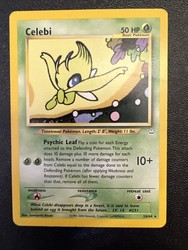 Celebi 16/64 Neo Revelation Rare Non-Holo