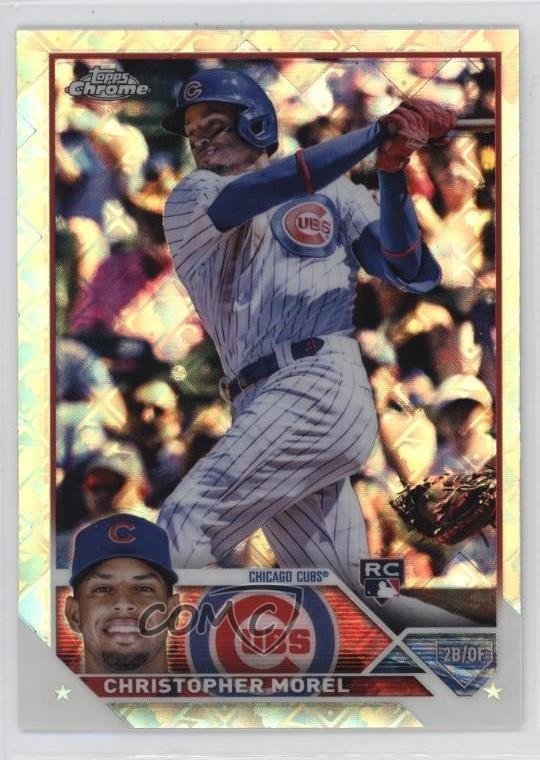2023 Topps Chrome Logofractor Edition Christopher Morel #198 19yg