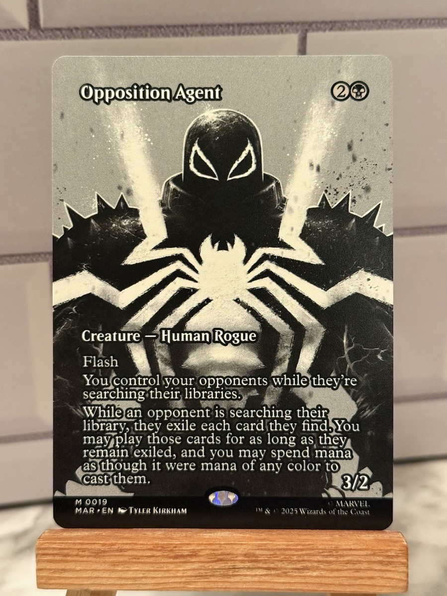 Opposition Agent - (Borderless) - Marvel's Spiderman (MAR) - MTG