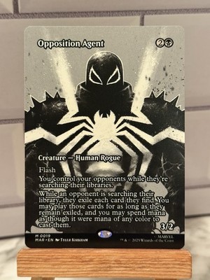 Opposition Agent - (Borderless) - Marvel's Spiderman (MAR) - MTG