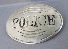 Antique Obsolete Police Badge - Iver Johnson Co. - Boston, Massachusetts
