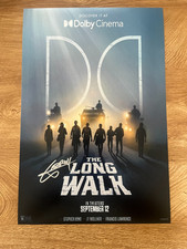 * GARRETT WAREING * signed 12x18 poster * THE LONG WALK * COA *