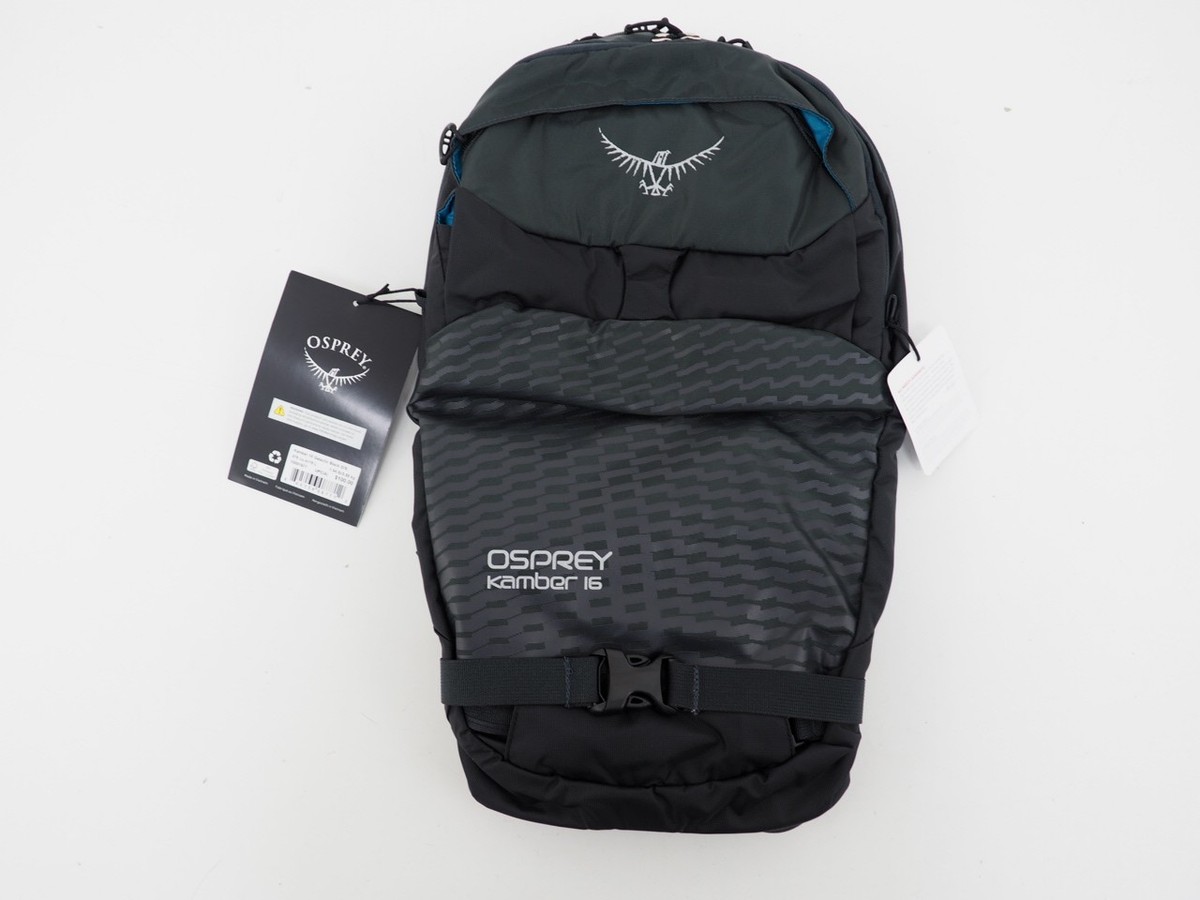 NEW! Osprey Packs Kamber16L Skiing Snowboard Galactic Black Backpack