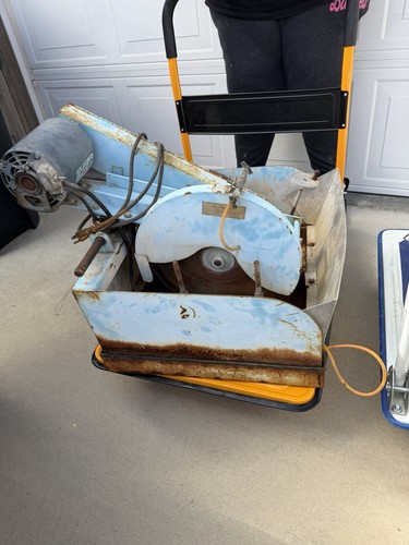 Vintage Lortone 14” drop saw  - Ready to cut rocks! Lapidary! Rockhounding!