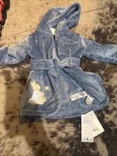 children's bathrobe Size 0-3 Months Weight 12lb-5,5kg Peter Rabbit