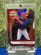 2021 Elite Extra Edition - Luis Mario Pino #170 Prime Numbers A Die-Cut /75 (RC)