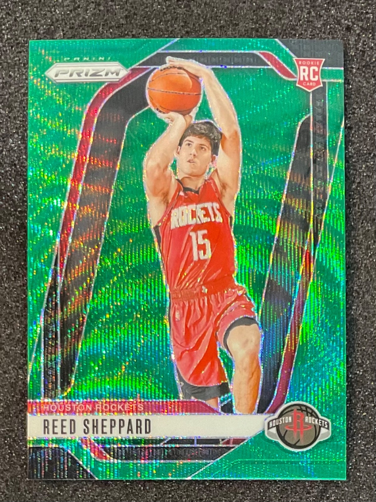 2024-25 Panini Prizm - Reed Sheppard #268 Green Wave Prizm (CG)