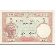 [#604902] Banknote, New Caledonia, 5 Francs, 1926, Undated (1926), KM:36b, AU