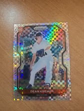 Dean Kremer RC 2021 Panini Prizm Plaid Checkerboard 61/75  Baltimore Orioles 