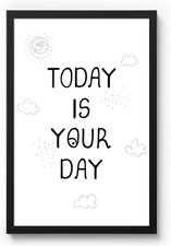 Matte Black 16X24 Frame - Single Frame, 16 X 24 Poster Frame for Artwork, Puzzle