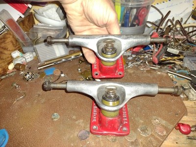 Original Rodney Mullen 1st Production Tensor Trucks. Special Edition Rare 2000
