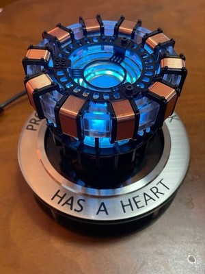 Iron Man Arc Reactor Floating Magnetic Levitating Figure Display