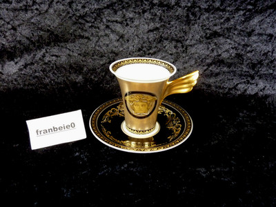 Rosenthal '' VERSACE  ARCADIA '' Kaffeetasse & Untertasse / OVP