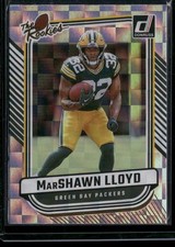 2024 Donruss #TR-13 MarShawn Lloyd The Rookies - Green Bay Packers
