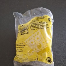Bob Esponja Pantalones Cuadrados Perdidos en el Tiempo ~ Juguete Burger King 2005
