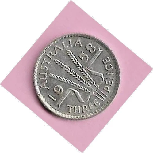 1958 Elizabeth II Brass Threepence — photo from the most recent tracked eBay sale