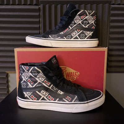 VANS X Nintendo Sk8 Hi 'NES Controller' Men's Size 10
