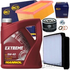 FILTERSET +5W40 MANNOL 1.6+16V passend für DACIA DUSTER LOGAN LS MCV KS 105 PS