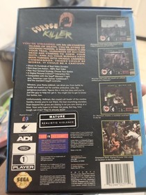 Vintage Corpse Killer (Sega CD, 1994) Gun Gamepad & Joystick