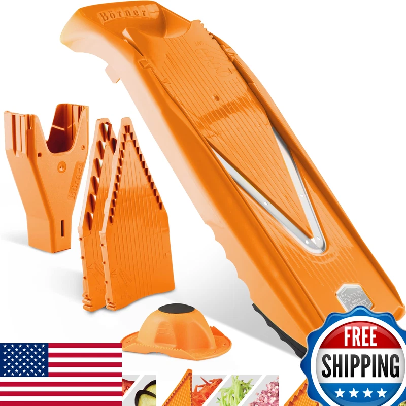 Börner Brner Mandoline Slicer V5 Starter Set Vegetable V-Slicer For Slices