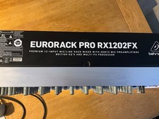 Behringer eurorack pro 1202fx rack mixer, excellent condition, priced to sell.