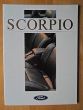 FORD SCORPIO orig 1987 1988 UK Mkt Sales Brochure - 2.9 V6 4x4 Granada