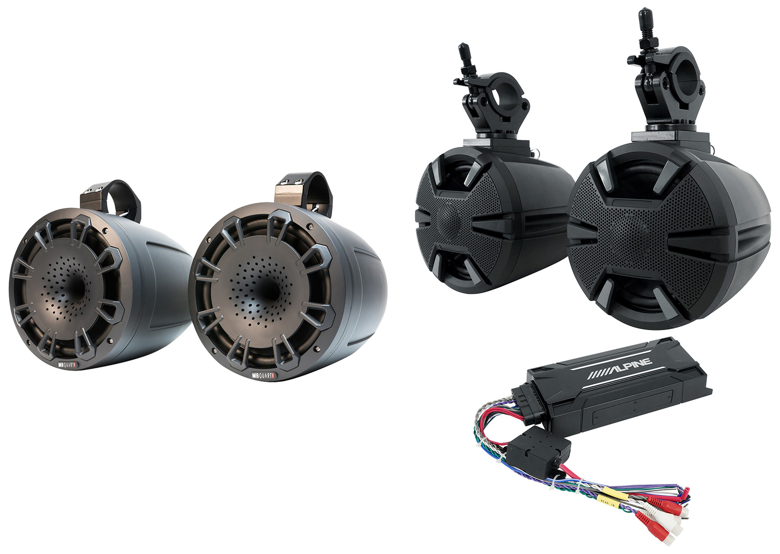 Перекладина ALPINE PSS-SX01 65Колонки MB QUART TowerУсилительBluetooth 4 ATV UTVRZR 141890₽