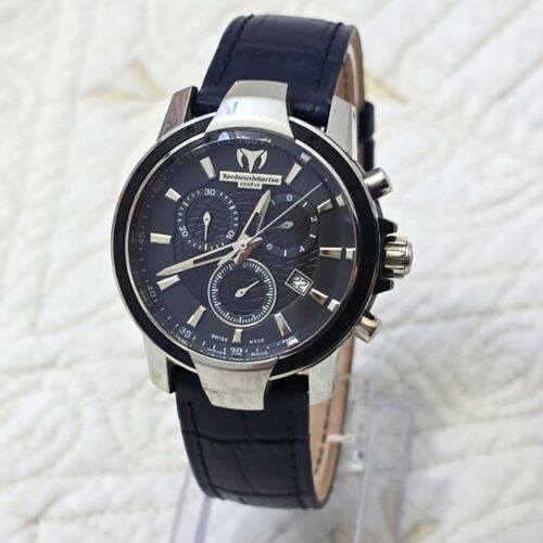 EUC Technomarine UF6 Chronograph Women's Sports Casual Watch Swiss Quartz 609010 - Picture 2 of 10
