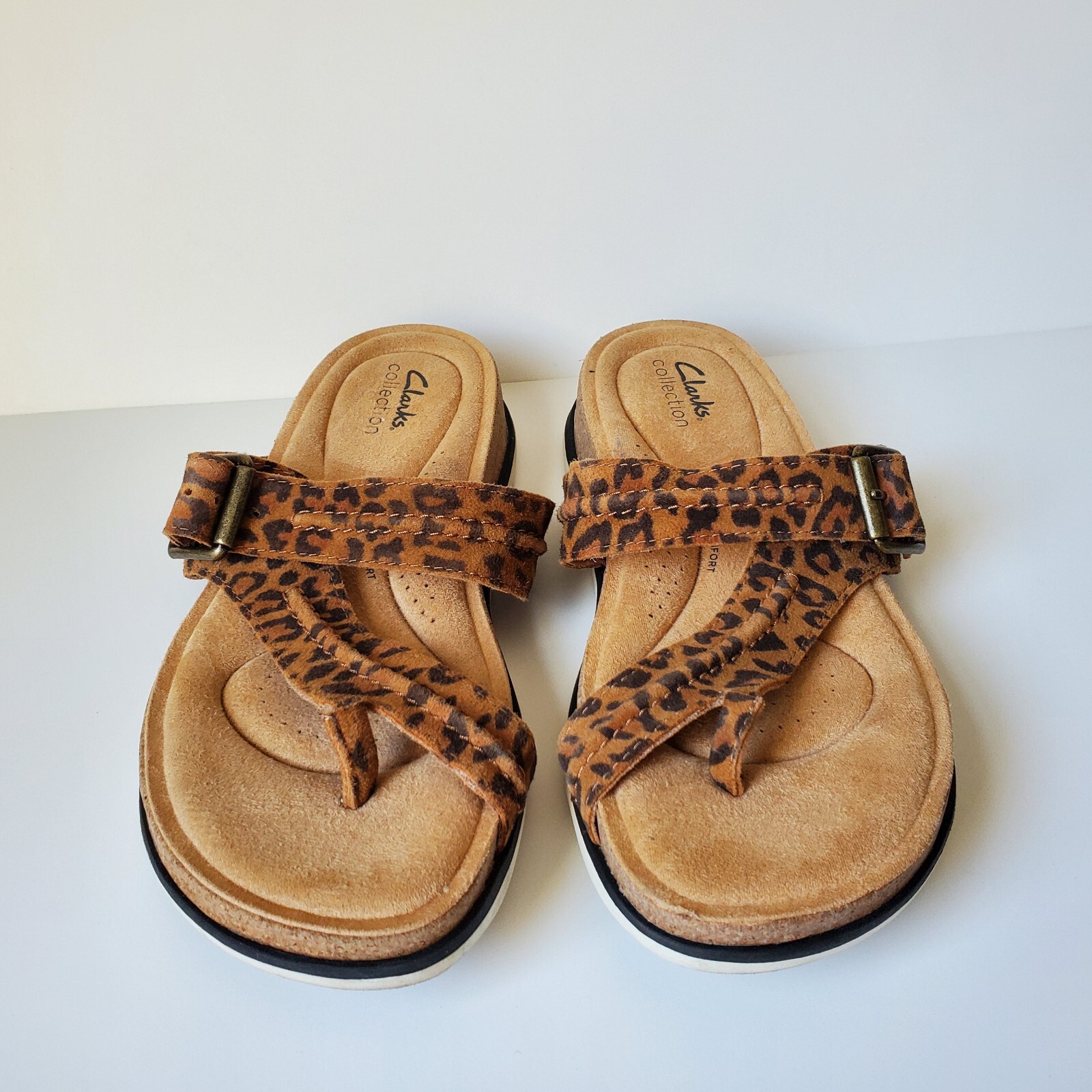 Clarks Collection Toe Post Loop Sandals Size 7.5 … - image 16