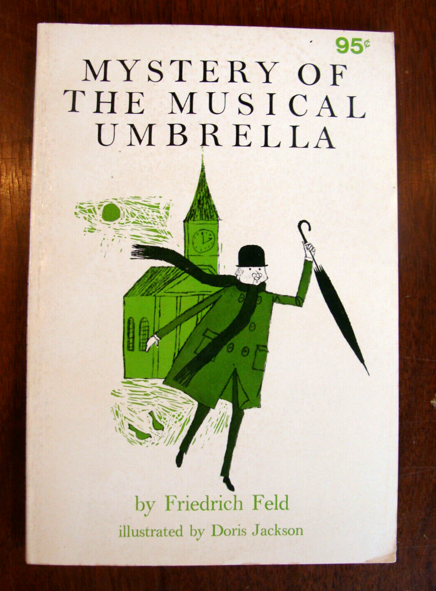 洋書 audiences Mystery Of The Musical Umbrella ~1974 PB~ Feld 60s Children's