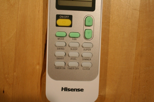 Hisense DG11J1-98 Remote Control for Portable Air Conditioner - Picture 3 of 16