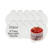 8" Cake/Dessert Base Board (10pcs)