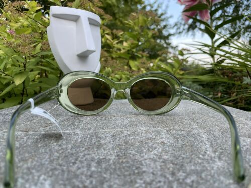 NWT Volcom Green “Stoned" Oval Sunglasses - Picture 3 of 11