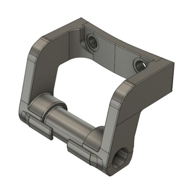 Yamaha Compatible Vintage Snare Bridge, 3D Printed Replacement, Black PETG