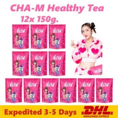 12x Cha-M Tea Healthy Herb Nourishes Control Weight Detox Block Burn Balance Fat