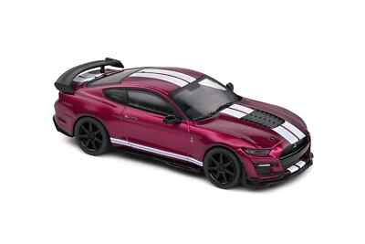 1/43 Ford Mustang Shelby GT500 Fast Track 2020 Purple Model by
