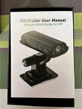 Rvstrailer  Reverse Hitch Guide for RV with Built-In Battery HD Waterproof NewOB