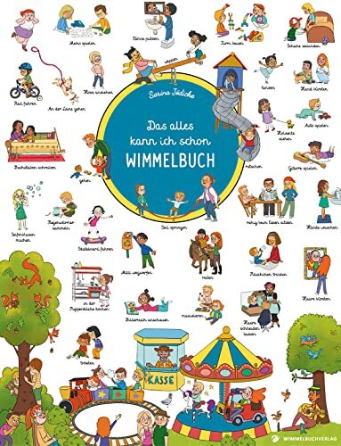 Sarina Jödicke Das alles kann ich schon - Wimmelbuch (Copertina rigida)