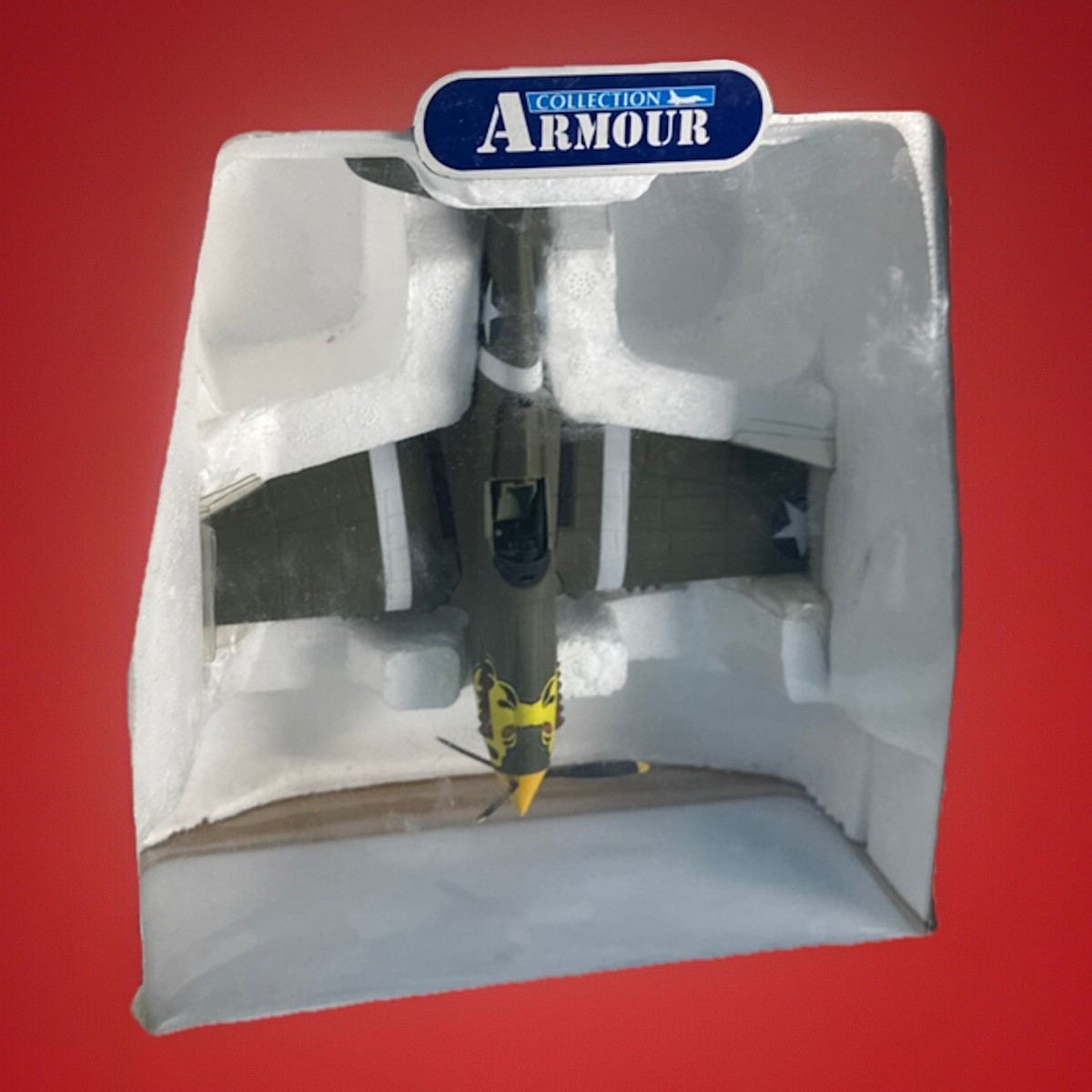 【3】 mk 様 Franklin Mint Armour 1/48 P40 WARHAWK ALEUTIAN TIGers C