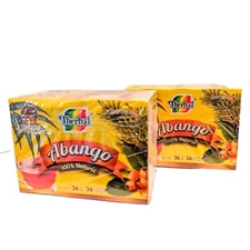 2PACK! ABANGO TEA 36 Bags 100% Natural 