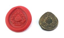 Indian Bronze collectible Jewelry mould Stamp dye Global art antiques. G46-94