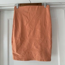 Shinestar Skirt Womens M Medium Orange 