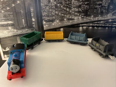 Vintage Thomas and Friends Train Lot Trackmaster Mine Car Sodor Lumber