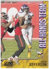 2021 Panini Score ALL-HANDS TEAM Justin Jefferson #AH4 A-11